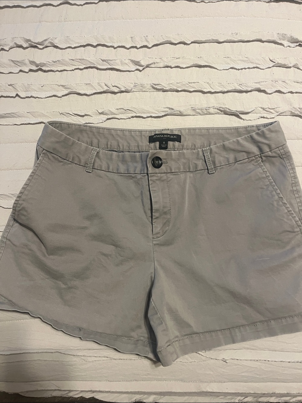 Banana Republic Women's Gray Chino Shorts